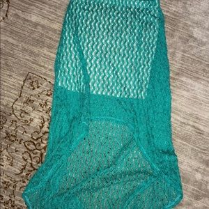 Sanctuary size small Crochet Hi Lo Skirt